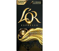 L&#39;OR Espresso Guatemala Nesoresso 10 szt./kapsułka 