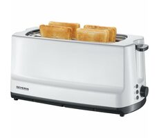 Rozpakowany - Severin AT 2232 biały / Toster / 800W / 2 miejsca / bez pudełka