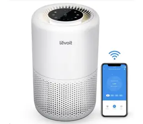 Levoit Core200S SMART / Inteligentny oczyszczacz powietrza / Do 170 m3 / 26 W / 45 dB