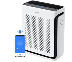 Levoit VITAL 100S PRO SMART / inteligentny oczyszczacz powietrza / 243 m3 / 32 W / do 52 dB 