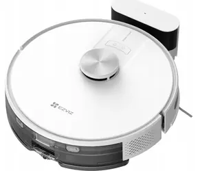Ezviz RE4 biały / Odkurzacz automatyczny + mop / 4000 Pa / 4930mAh / HEPA / WiFi / 0,35 L