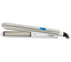 Rozpakowany - Remington S8901 Hydraluxe / prostownica do włosów / wskaźnik LCD / 150-230°C / Jonizacja / biały / bez pudełka