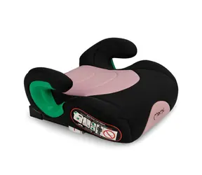 Momi OUTDOOR Isofix i-Size różowy / Fotelik podwyższający / od 135 do 150 cm / do 36 kg