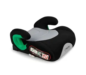 Momi OUTDOOR Isofix i-Size szary / Fotelik podwyższający / od 135 do 150 cm / do 36 kg