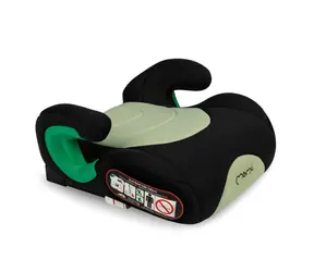 Momi OUTDOOR Isofix i-Size zielony / Fotelik podwyższający / od 135 do 150 cm / do 36 kg