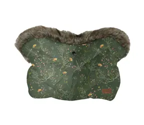 Rękawiczki do wózka KikkaBoo Luxury Secret Garden Green