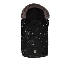 KikkaBoo Zimowy Śpiworek Modny Galaxy Czarny