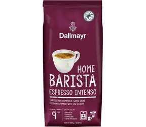 Dallmayr Home Barista Espresso INTENSO 1 kg / Ziarna kawy / Mieszanka Arabica i Robusta 