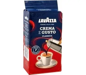 Lavazza Crema e Gusto 250 g / Kawa mielona / Mieszanka Arabica Robusta