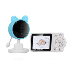 Evolveo Baby Monitor N3 Baby monitor niebieski / 2,8" TFT / mikrofon / głośniki
