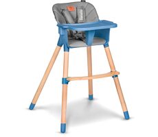 Lionelo Koen 2w1 krzesełko do karmienia Blue Sky / od 6 miesięcy