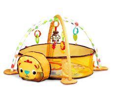 ECOTOYS Kocyk do zabawy z kojcem Lew / od urodzenia