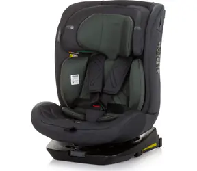CHIPOLINO Fotelik samochodowy X Factor i-Size 40-150cm Isofix 360 Pastelowa zieleń