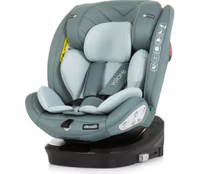 CHIPOLINO Fotelik samochodowy Volare i-Size 40-150cm Isofix 360 Pastelowa zieleń