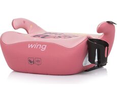 CHIPOLINO Wing i-Size 125-150cm Isofix Booster Seat, różowy Mini BOSS