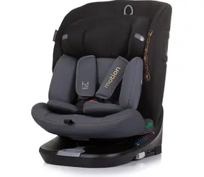 CHIPOLINO Fotelik samochodowy Motion i-Size 40-150cm Isofix 360, Obsidian