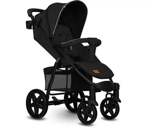 Wózek sportowy Lionelo Annet PLUS Czarny Carbon