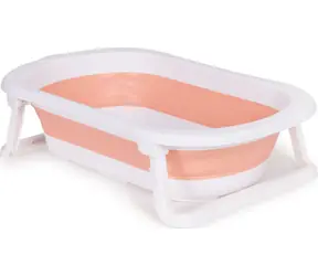 ECOTOYS Wanna składana, różowa