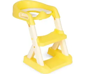 ECOTOYS Deska sedesowa z drabinką - żółta