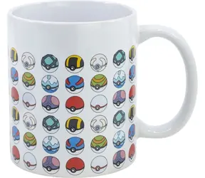 STOR Ceramiczny kubek 325 ml Pokeballs