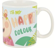 STOR Ceramiczny kubek 325 ml Peppa Pig Flamingo