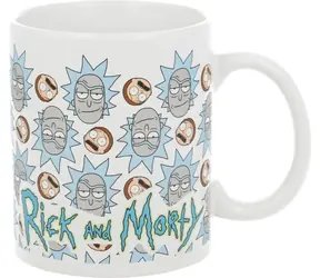 STOR Ceramiczny kubek 325 ml Rick & Morty Faces