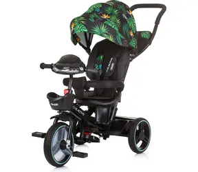 CHIPOLINO Trójkołowy z daszkiem Be Active 2w1 Jungle