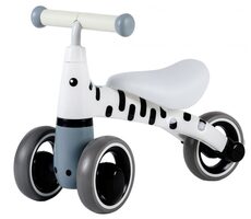 ECOTOYS Rowerek biegowy ZEBRA biały