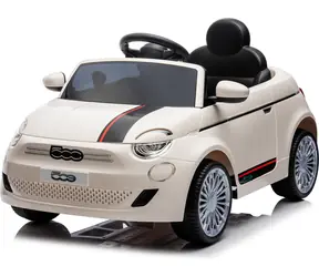 CHIPOLINO Samochód elektryczny Fiat 500 Biały