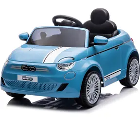 CHIPOLINO Samochód elektryczny Fiat 500 Niebieski