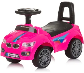 CHIPOLINO Rowerek biegowy Samochód z melodiami Sprinter Różowy