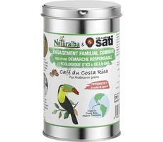 Les Cafés Sati Costa Rica Naturalba Bio Fair 225g / Ziarna kawy / 100% Arabica 