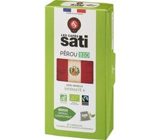 Les Cafés Sati Peru Bio Nespresso 10 szt. / Kawa w kapsułkach 