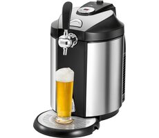 Clatronic BZ 3740 czarno-srebrny / Wyposażenie baru / 70W / Naboje CO2 / Beczki 5L