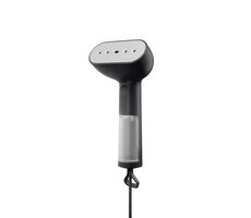 STEAMERY Cirrus X czarny / Ręczny parowiec do ubrań / 1400 W / 85 ml / 20 g-min 