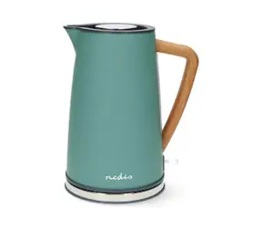 Nedis KAWK510EGN zielony / Czajnik elektryczny / 2200 W / 1,7 l  