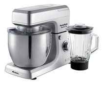 Bez opakowania - Ariete 1598 Pastamatic Gourmet srebrny / robot kuchenny / 2100 W / miska 7 l + blender 1,5 l / 6 prędkości / bez opakowania