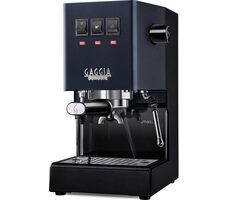 Gaggia Classic E24 niebieski / Ekspres do kawy dźwigniowy / 1200W / 2,1 l / 15 bar / dysza spieniająca