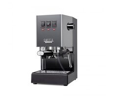 Gaggia Classic E24 szary / Ekspres do kawy dźwigniowy / 1200W / 2,1 l / 15 bar / dysza spieniająca
