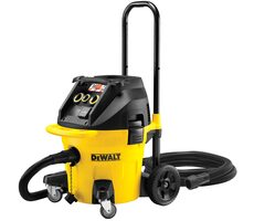 DeWalt DWV905M / Odkurzacz przemysłowy / 1400W / Pojemnik 38 L / Klasa M / 4500 l-min