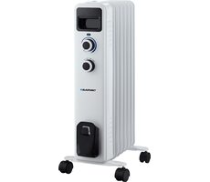 Blaupunkt HOR301 biały / grzejnik olejowy / 1500W / 3 temperatury / kółka / nadaje się do pomieszczeń do 14m2