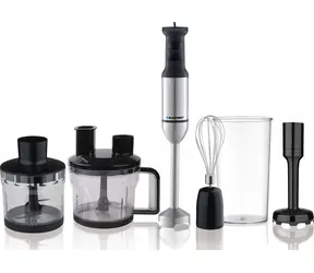 Blaupunkt HBD812 srebrny / blender ręczny / 1700W / 7w1 / regulacja mocy / funkcja turbo