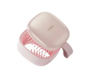 Laifen Air Hairbrush z lustrem w kolorze różowym