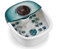 NAIPO XKAM-SPA18 zielony / Wanna do masażu stóp / masaż rolkowy i wibracyjny 
