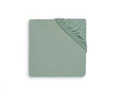 Prześcieradło z gumką Jollein 40/50 x 80/90 cm Ash Green