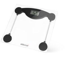 Eldonex BodyFit czarna / cyfrowa waga osobowa / nośność 150 kg / szkło hartowane