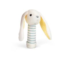 Bigjigs Toys Pluszowa grzechotka Królik / od 0 lat