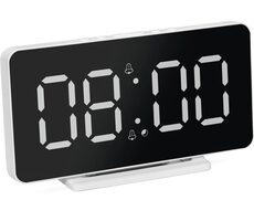 TechniSat VIOLA AC-1 biały / Budzik cyfrowy / Wyświetlacz LCD / Termometr