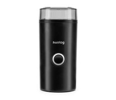 Młynek do kawy elektryczny Huslog czarny / 180 W / do 70 g ziaren kawy