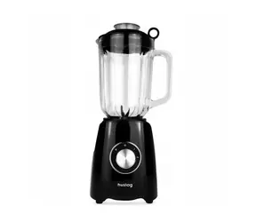 Blender stołowy Huslog czarny / 1200 W / 1,5 l
